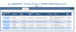 Karen Lynne Latimer court case record